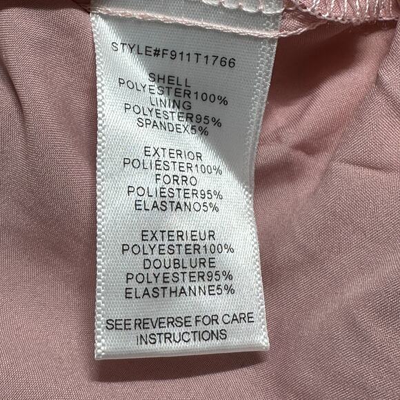 Adelyn Rae Lilly Lace Overlay Blouse Cream Pink Red Women Small NWT Romantic - Picture 8 of 8